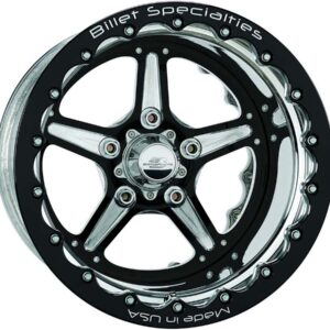 BILLET SPECIALTIES Street Lite Black Wheel 15X10 4.5in BS BRDB35106145N