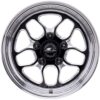 BILLET SPECIALTIES Win Lite Wheel Black 15 x 4 1.62 BS BRS22540L6116