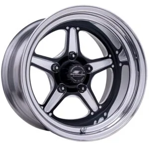 BILLET SPECIALTIES Street Lite Black Wheel 15X10 3.5IN BS BRS23510L6135