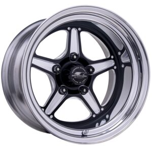 BILLET SPECIALTIES Street Lite Black Wheel 15X10 5.5IN BS BRS23510L6155