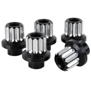 BILLET SPECIALTIES Race Lug Nuts 5 Pack 1/2-20 x 1/2in LNRMS122050