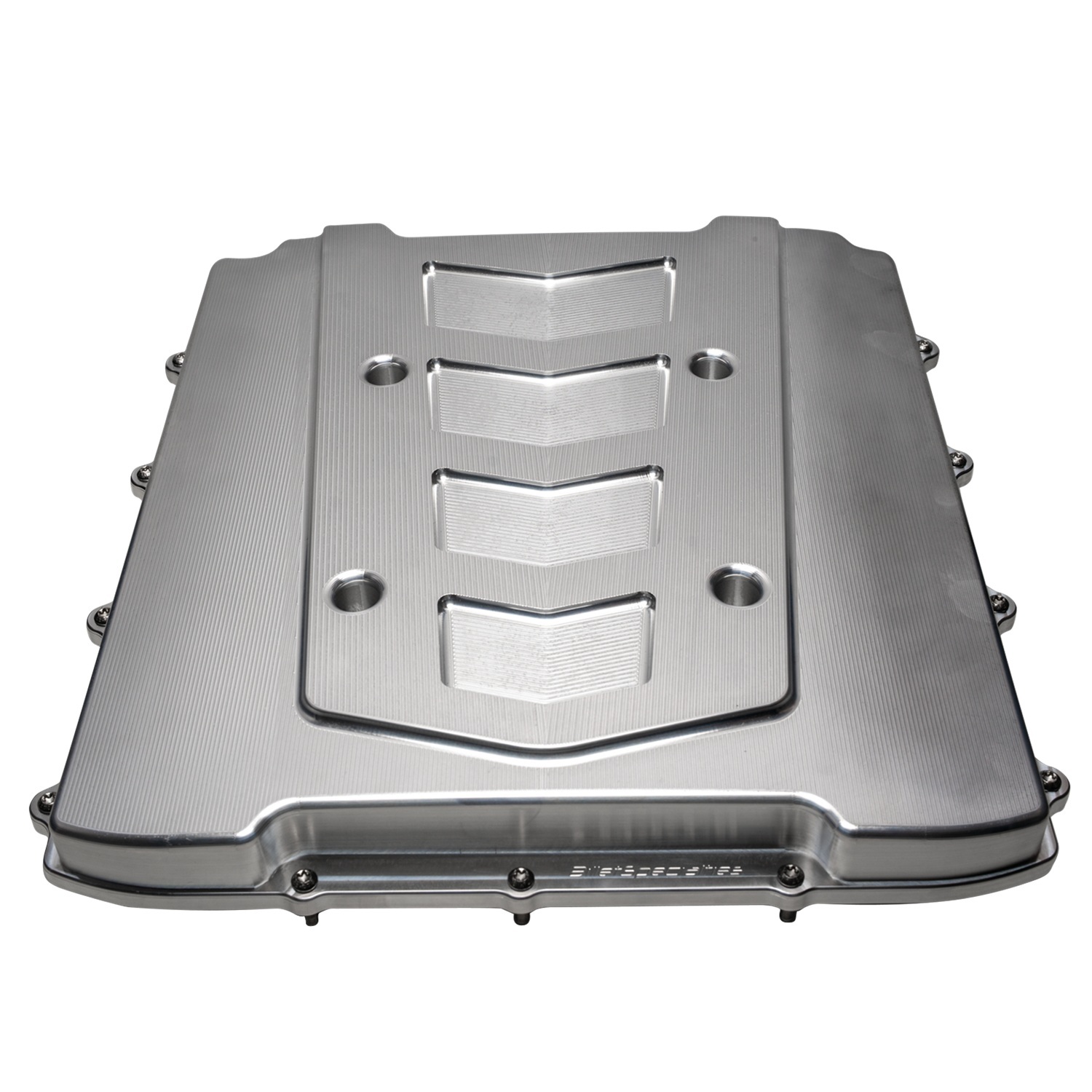 BILLET SPECIALTIES LS GenV LT4 Supercharger Lid Chevron Raw N95068