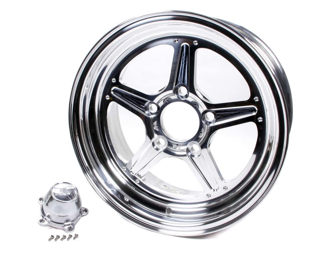 BILLET SPECIALTIES Street Lite Wheel 15x8 4.5 BS 5x4.5 BC RS035806545N