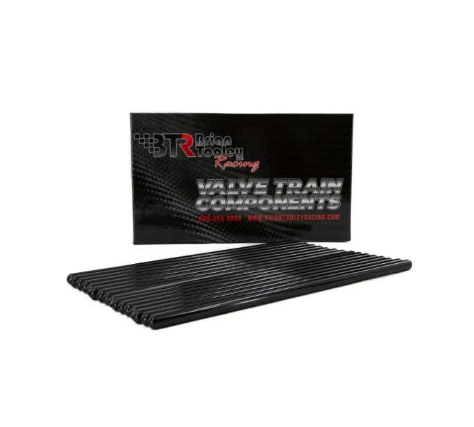 BRIAN TOOLEY RACING 3/8 C/M Pushrods - 7.850in Long 1pc. (16) PR7850375-16