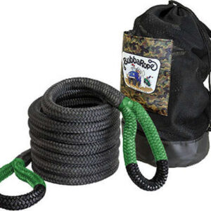 BUBBA GEAR Jumbo Bubba Rope 1-1/2in X 30ft Green Eyes 176730GRG