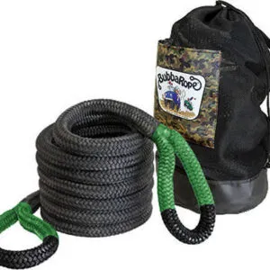 BUBBA GEAR Jumbo Bubba Rope 1-1/2in X 30ft Green Eyes 176730GRG