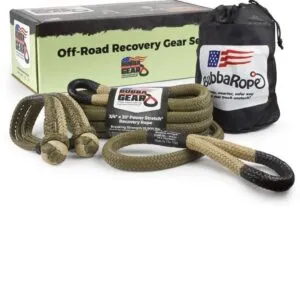 BUBBA GEAR Jeep Recovery Gear Set 3/4in x 20ft Desert Tan 176855BKG