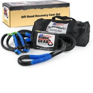 BUBBA GEAR Truck Recovery Gear Set 7/8in x 20ft Black/Blue 176860BLG