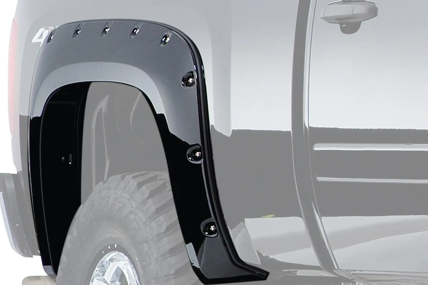 BUSHWACKER 99-07 Ford Super Duty SB Cut Out Flares Rear 20044-02