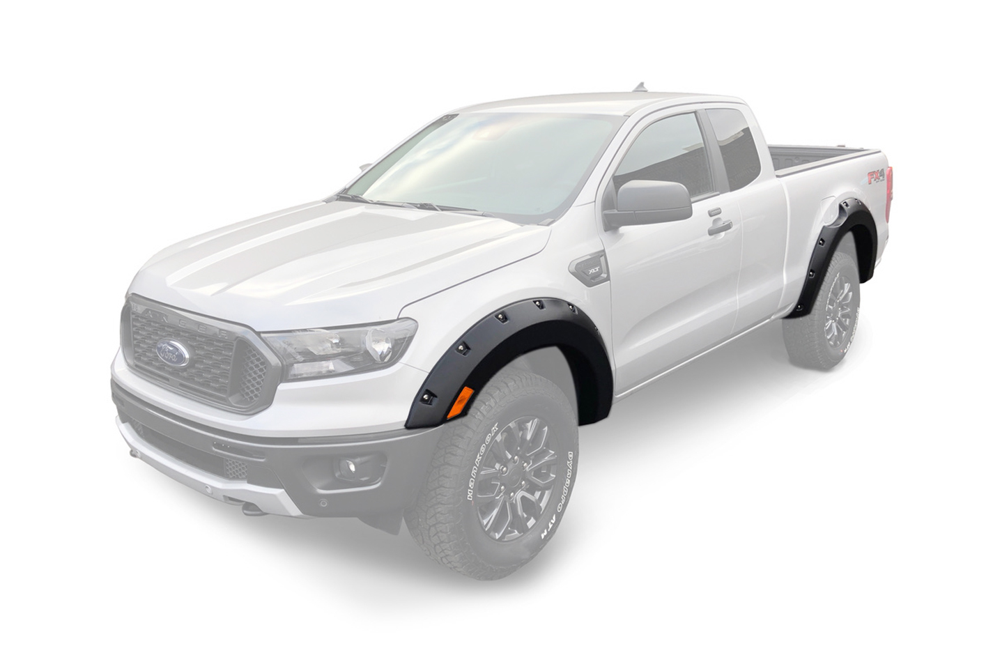 BUSHWACKER 19- Ford Ranger Pocket Style Flares 4pc. 20949-02