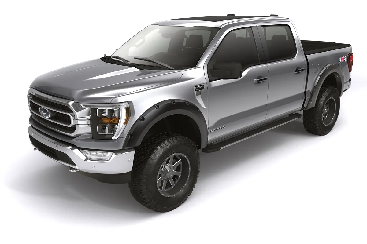 BUSHWACKER 18-20 Ford F150 Forge Fender Flares Black 4Pcs 28315-08