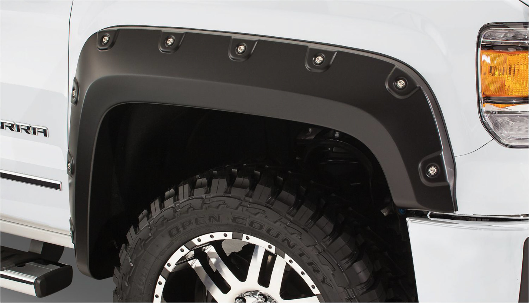 BUSHWACKER 07- Chevy Silverado Boss Pocket Flares 4pc 40940-02