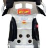 BUTLERBUILT Seat EZIII Sprint 14.5in 1in Tall 3pc Black Cover EZ3-14313-4001-4703