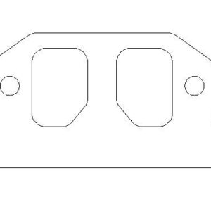 COMETIC GASKETS Exhaust Manifold Gasket Set Dodge 5.2l/5.9L Mag. C5558-064