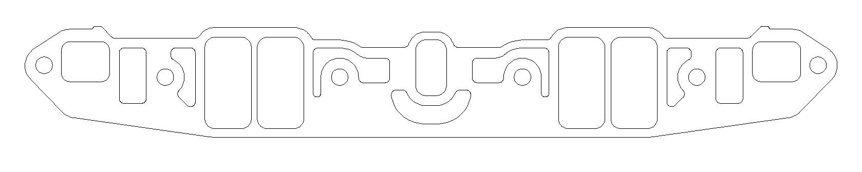 COMETIC GASKETS Intake Manifold Gasket Set SBM 318/340/360 C5624-060