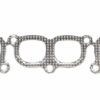 COMETIC GASKETS Exhaust Gasket - SBC ASCS Brodix Heads EX1256064AM