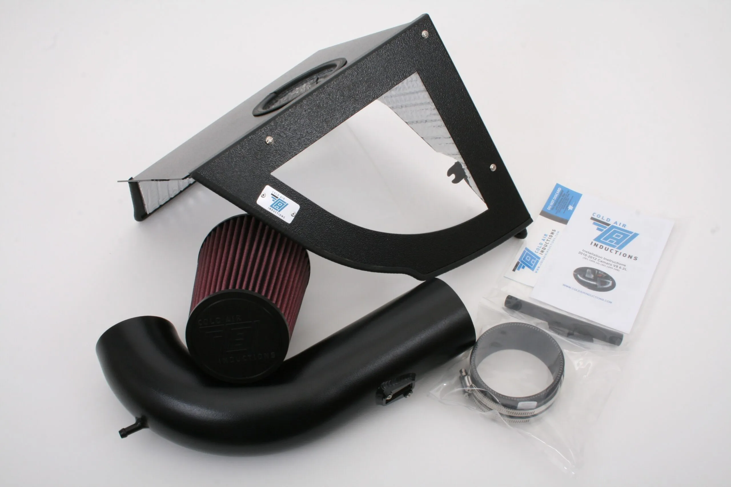 COLD AIR INDUCTIONS Cold Air Intake 10-15 Camaro 6.2L Black 501-1099-10-B