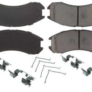 CENTRIC BRAKE PARTS Posi-Quiet Ceramic Brake Pads with Shims and Har 105.0399