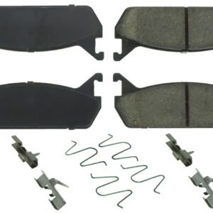 CENTRIC BRAKE PARTS Posi-Quiet Ceramic Brake Pads with Shims and Har 105.0458