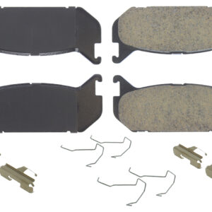 CENTRIC BRAKE PARTS Posi-Quiet Ceramic Brake Pads with Shims and Har 105.0584
