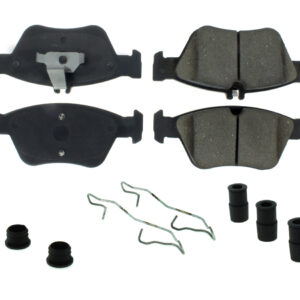CENTRIC BRAKE PARTS Posi-Quiet Ceramic Brake Pads with Shims and Har 105.071