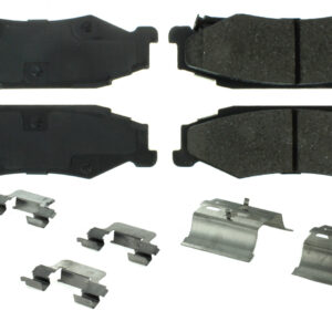 CENTRIC BRAKE PARTS Posi-Quiet Ceramic Brake Pads with Shims and Har 105.0732