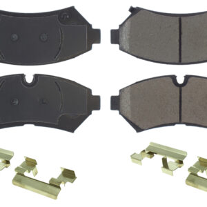 CENTRIC BRAKE PARTS Posi-Quiet Ceramic Brake Pads with Shims and Har 105.0753