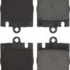 CENTRIC BRAKE PARTS Ceramic Pads W/Hrdwr 105.0876