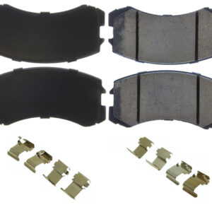 CENTRIC BRAKE PARTS Posi-Quiet Ceramic Brake Pads with Shims and Har 105.0904