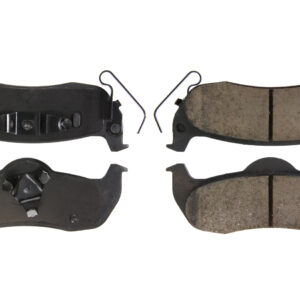 CENTRIC BRAKE PARTS Posi-Quiet Ceramic Brake Pads with Shims and Har 105.1041