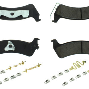 CENTRIC BRAKE PARTS Posi-Quiet Extended Wear Brake Pads with Shims a 106.0666