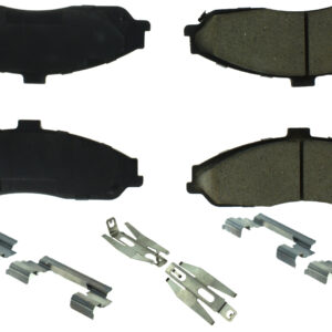 CENTRIC BRAKE PARTS Posi-Quiet Extended Wear Brake Pads with Shims a 106.0731