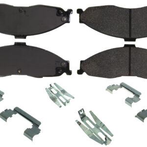 CENTRIC BRAKE PARTS Posi-Quiet Extended Wear Brake Pads with Shims a 106.0749