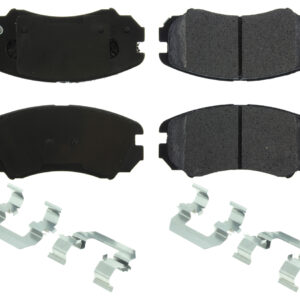 CENTRIC BRAKE PARTS Posi-Quiet Extended Wear Brake Pads with Shims a 106.0924