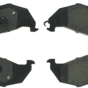 CENTRIC BRAKE PARTS Premium Semi-Metallic Br ake Pads with Shims and 300.0417