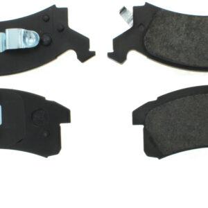 CENTRIC BRAKE PARTS Premium Semi-Metallic Br ake Pads with Shims and 300.0506