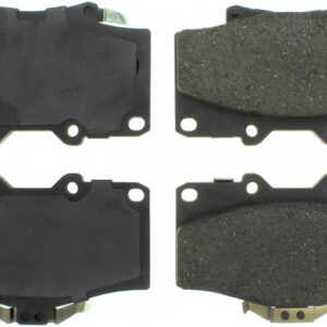 CENTRIC BRAKE PARTS Premium Semi-Metallic Br ake Pads with Shims and 300.0611