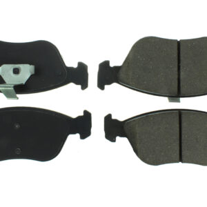 CENTRIC BRAKE PARTS Premium Semi-Metallic Br ake Pads with Shims and 300.0618