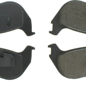 CENTRIC BRAKE PARTS Premium Semi-Metallic Br ake Pads with Shims and 300.0881