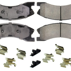 CENTRIC BRAKE PARTS Fleet Performance Brake Pads with Hardware 306.0945