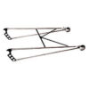 CHASSIS ENGINEERING 50in Pro Wheelie Bars - Black C/E3621