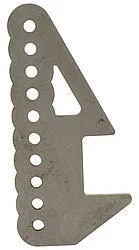 CHASSIS ENGINEERING Adjustable Lower Shock Mount Bracket - 9in Ford C/E3714-5
