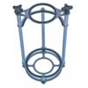 CHASSIS ENGINEERING Single Nitrous Bottle Bracket Stand-Up Style C/E5501