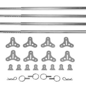 CHASSIS ENGINEERING Pro-Wing Strut Rod Kit C/E8015