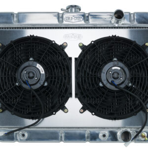 COLD CASE RADIATORS 64-65 Chevelle Radiator & Dual 12in Fan Kit AT CHE541AK