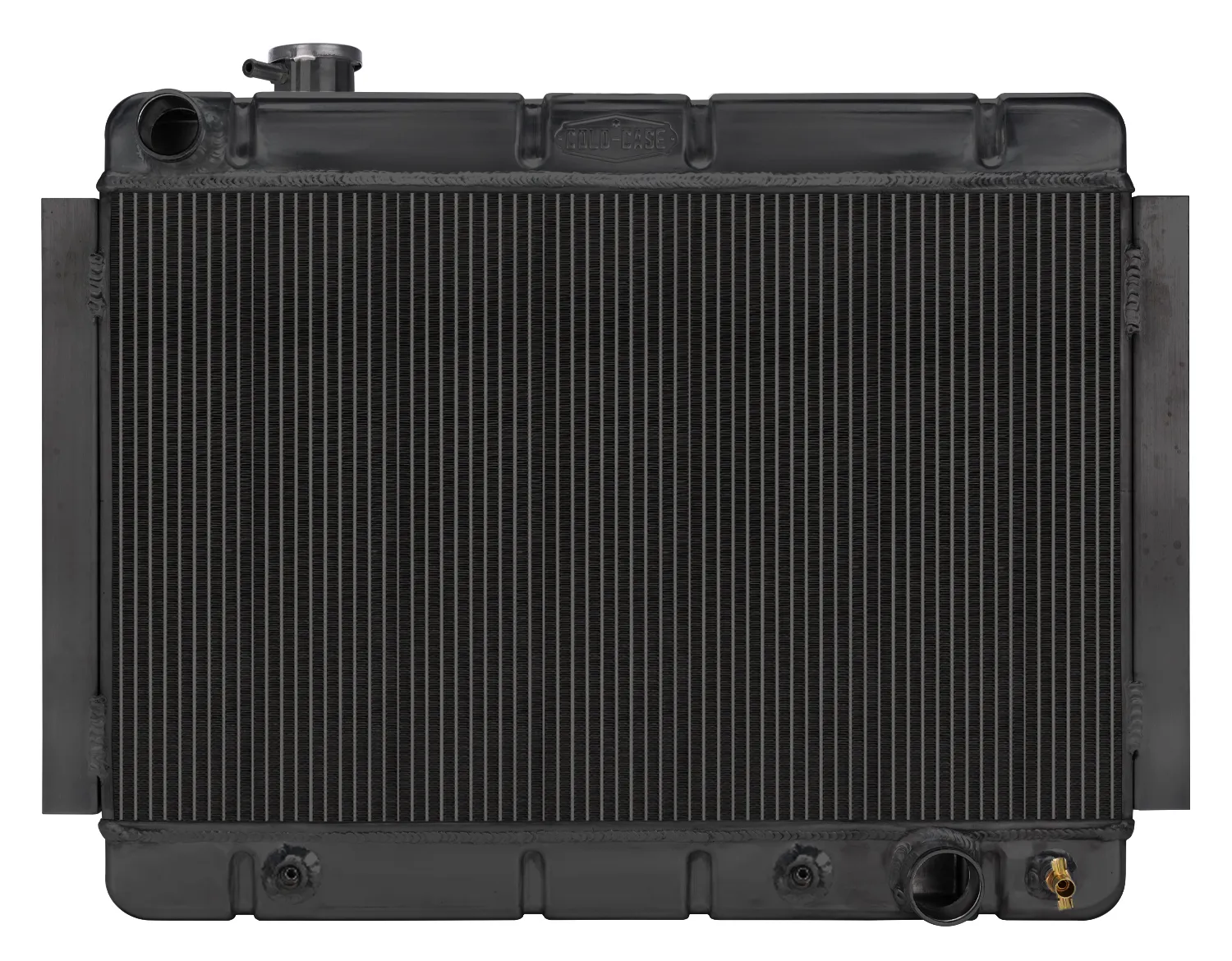 COLD CASE RADIATORS 66-67 Chevelle Radiator Auto Trans Black CHE542AB