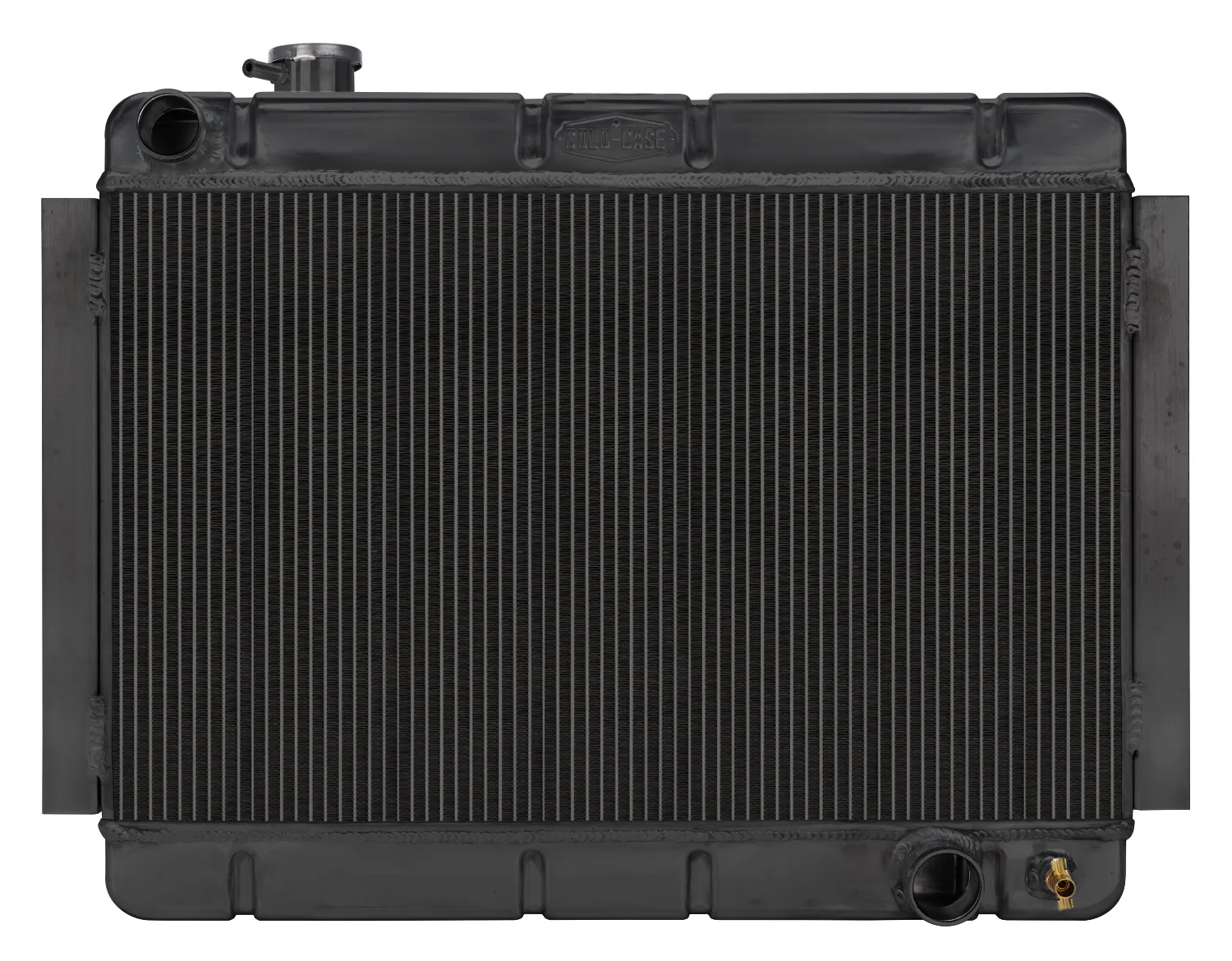 COLD CASE RADIATORS 66-67 Chevelle Radiator Manual Trans Black CHE542B