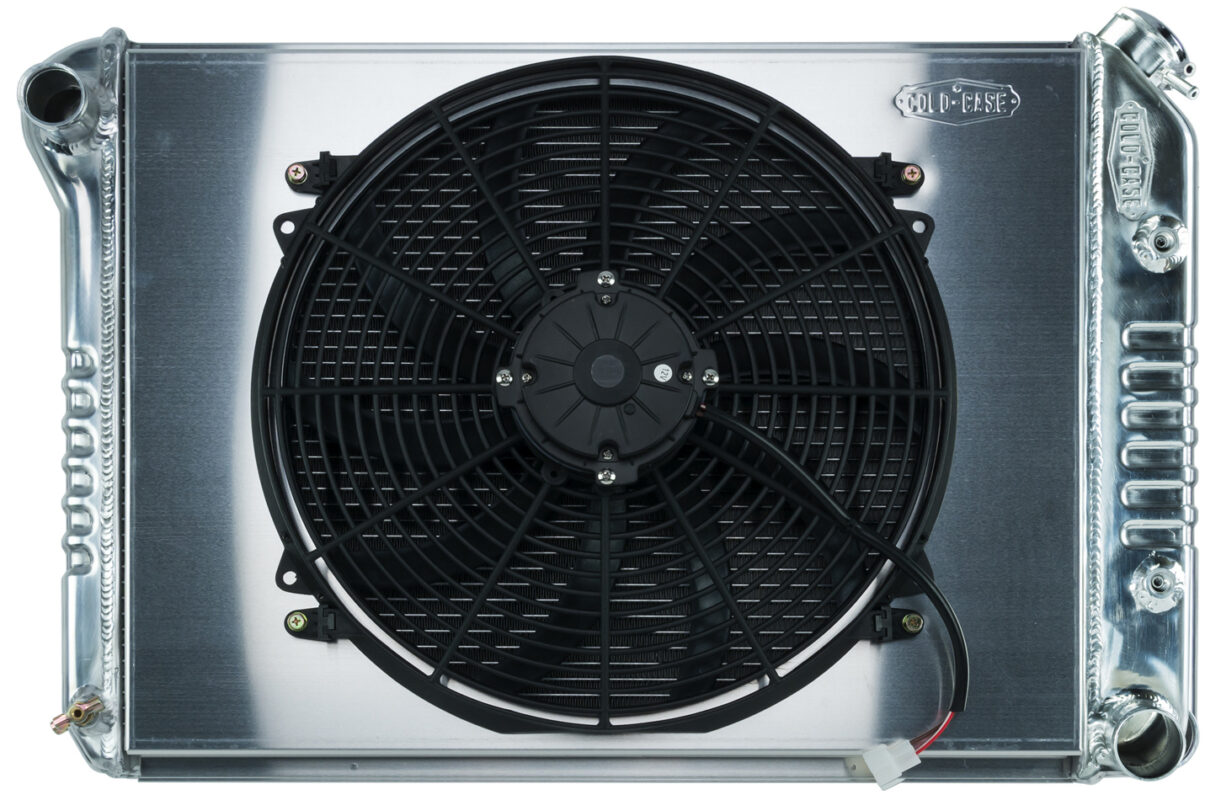 COLD CASE RADIATORS 68-79 Nova BB Radiator & 16in Fan Kit AT CHN548AK