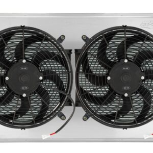 COLD CASE RADIATORS 68-77 A-Body Radiator w/Dual 14in Fan Kit GMA42ASK