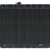 COLD CASE RADIATORS 66-67 GTO Radiator w/AC AT Black GPG38AB